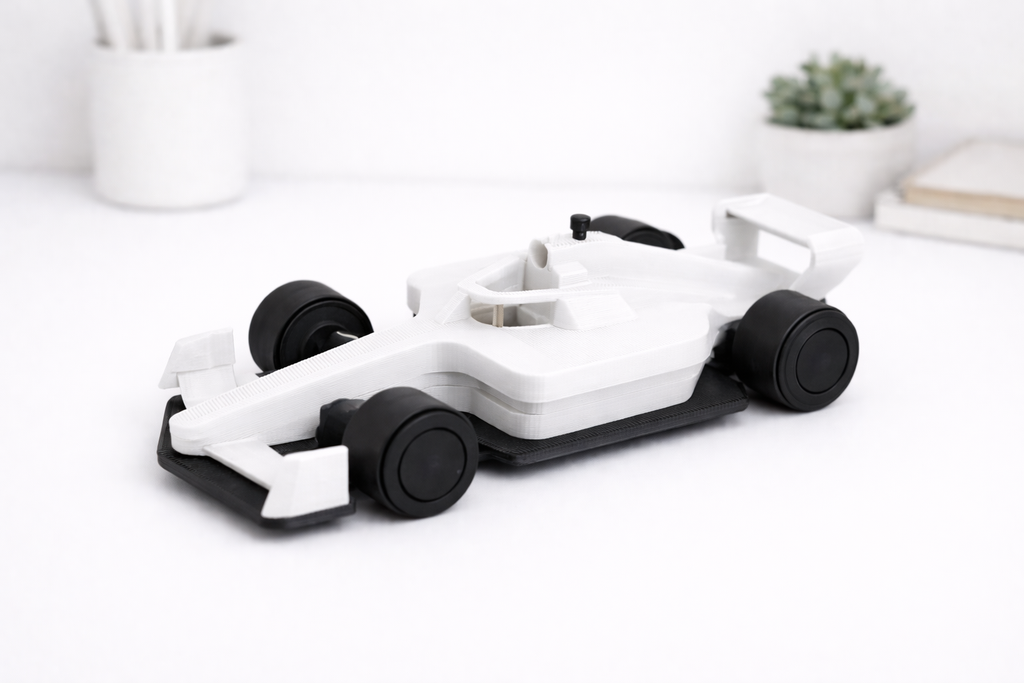 Mini Race Car Kit – 3D Printed Model Car