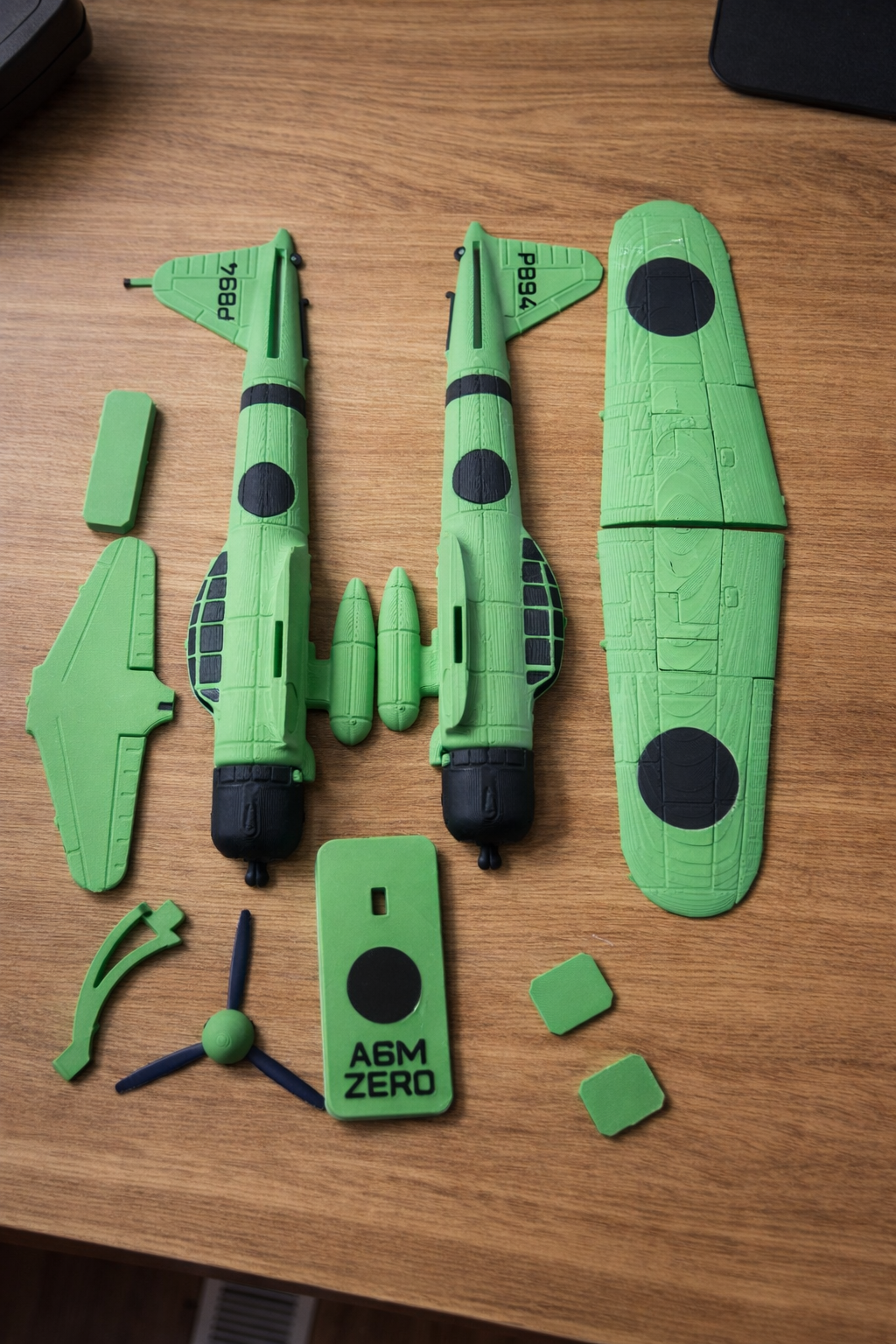 A6M Zero 3D Printed Aircraft Model Kit – WWII Japanese Fighter Edition