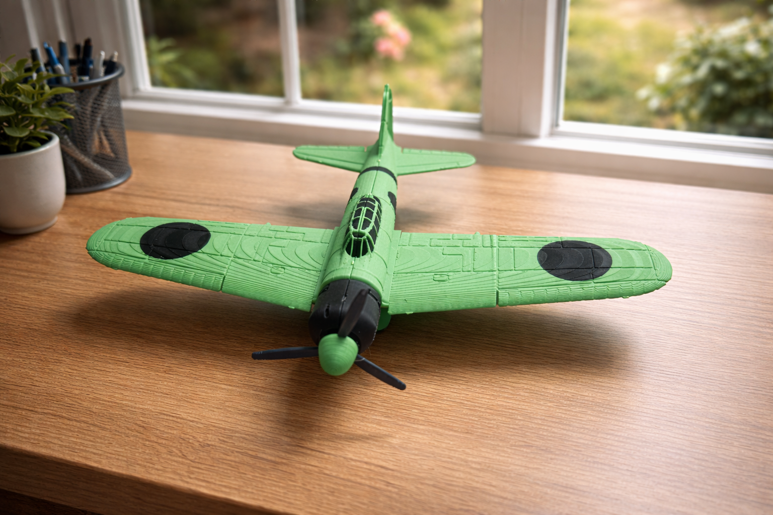 A6M Zero 3D Printed Aircraft Model Kit – WWII Japanese Fighter Edition