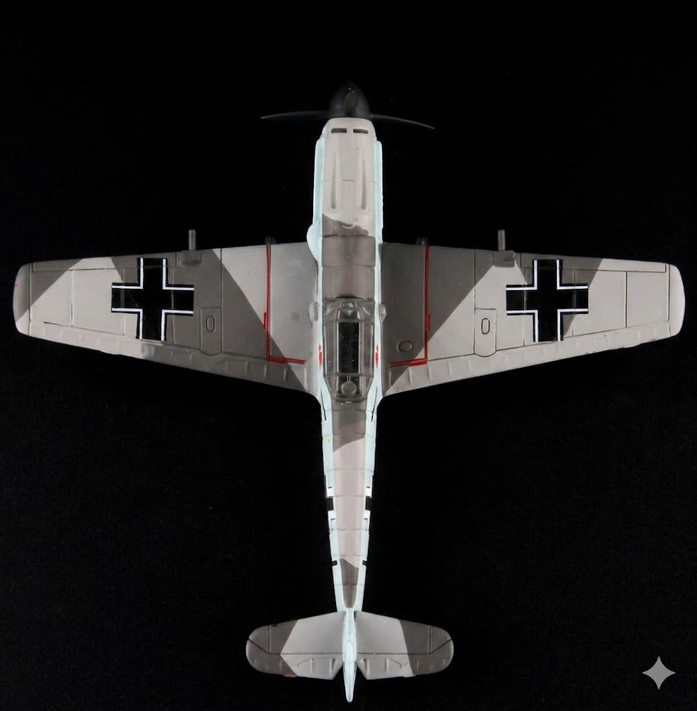 Messerschmitt Bf 109 “Adolf Galland” 3D Printed Model Kit – 1:87 Scale
