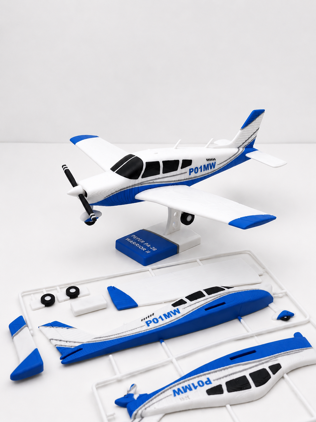 Piper PA-28 Warrior II 3D Printed Model Kit