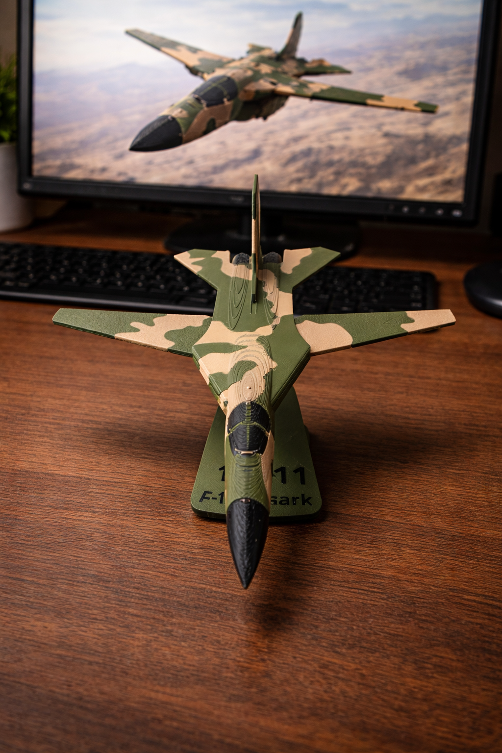 F-111 Aardvark 3D Printed Aircraft Model