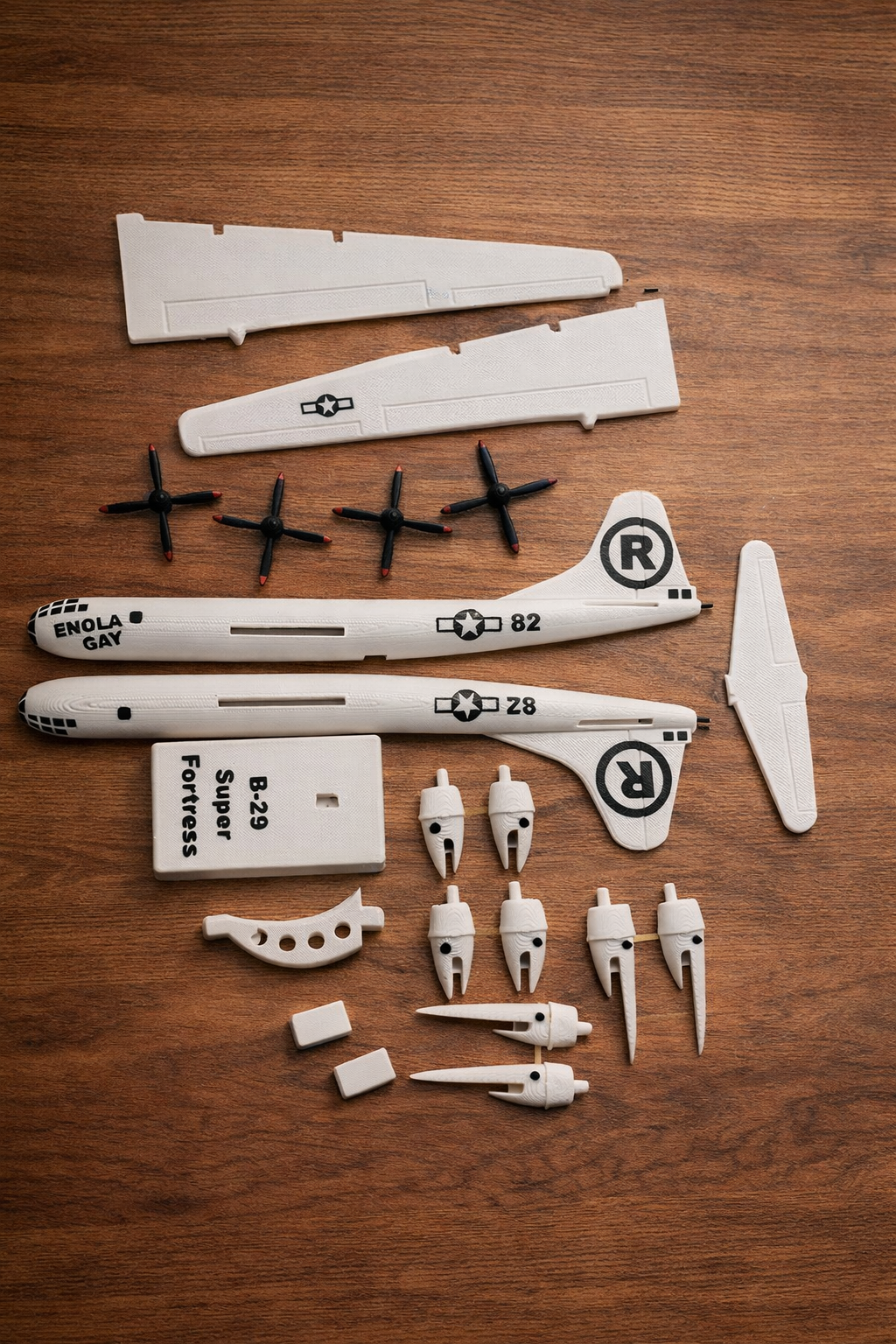 B-29 Superfortress 3D Printed Aircraft Model Kit – WWII Bomber Edition