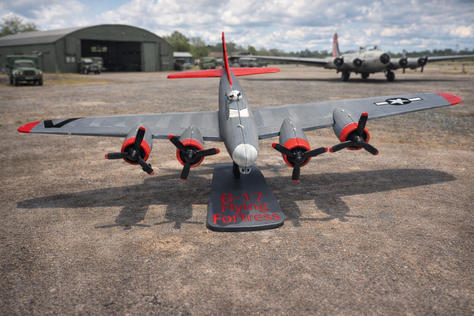 B-17 Flying Fortress 3D Printed Aircraft Model Kit – WWII Bomber Edition