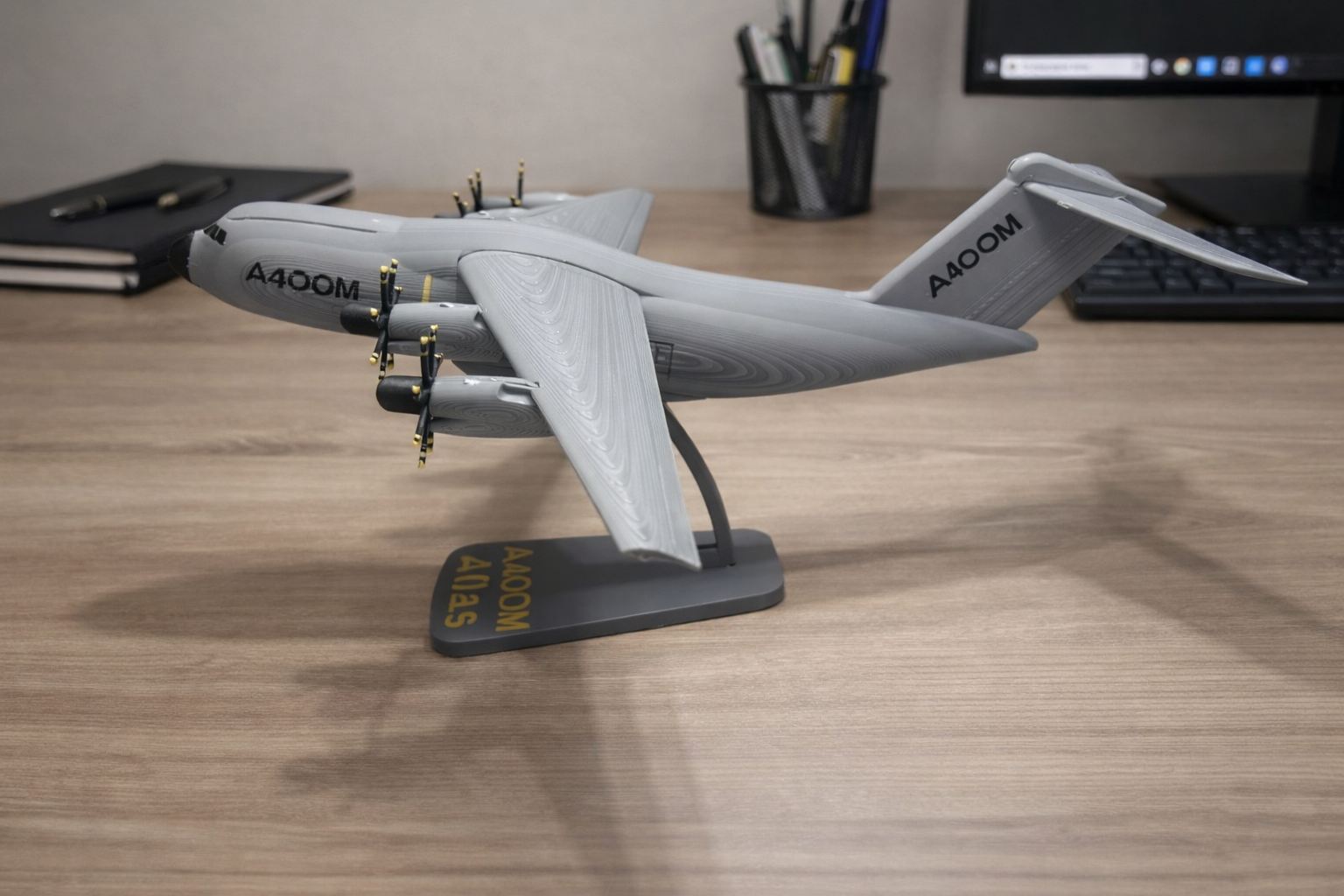 Airbus A400M Atlas 3D Printed Aircraft Model Kit – Military Cargo Plane Edition