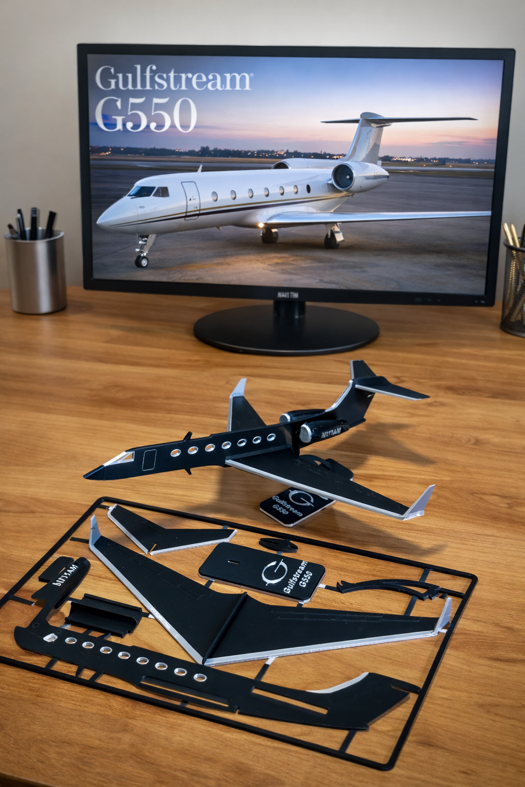 Gulfstream G550 3D Printed Model Kit