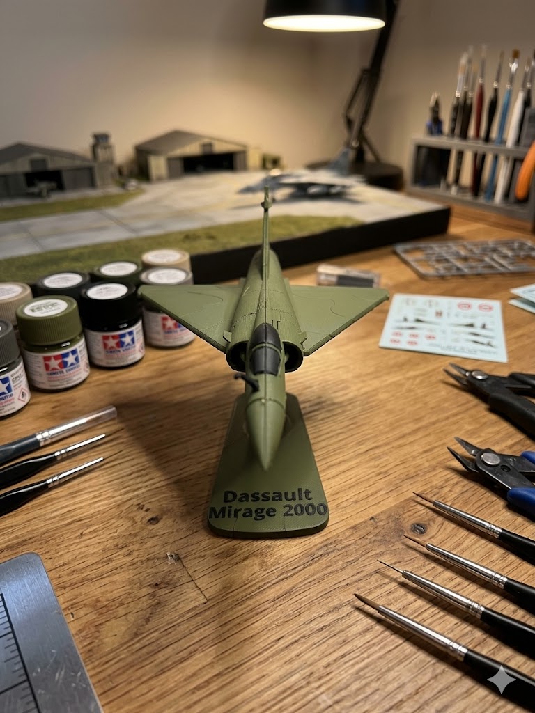Dassault Mirage 2000 3D Printed Aircraft Model