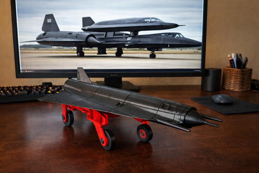 D-21 Recon Drone 3D Printed Model