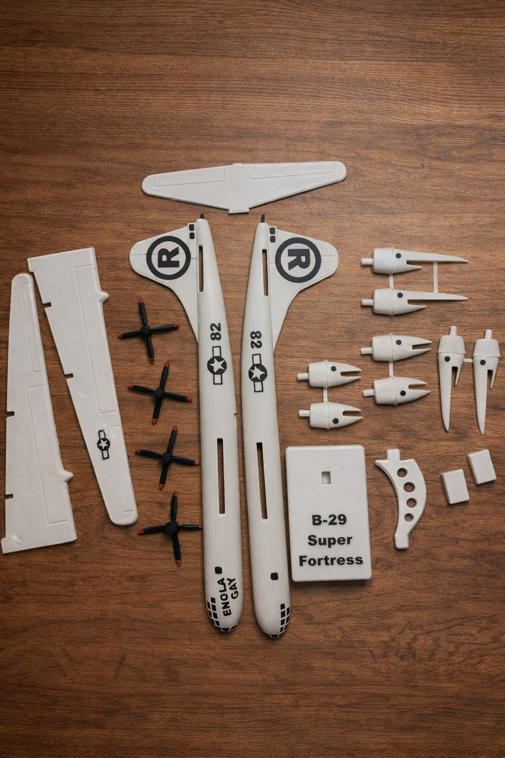 B-29 Superfortress 3D Printed Aircraft Model Kit – WWII Bomber Edition