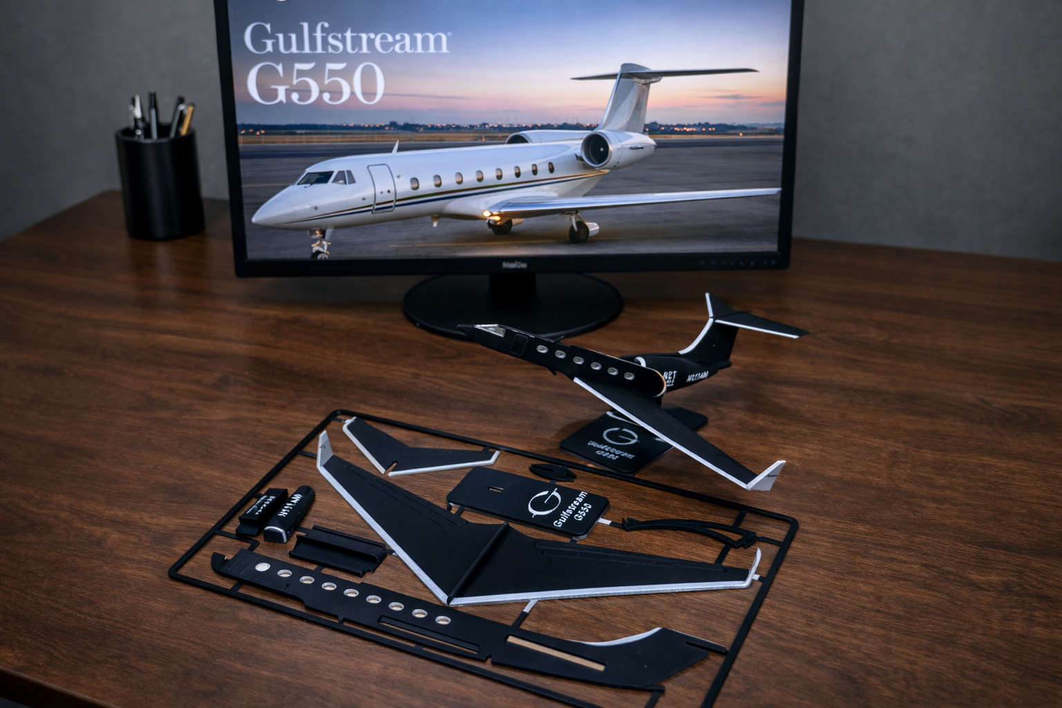 Gulfstream G550 3D Printed Model Kit
