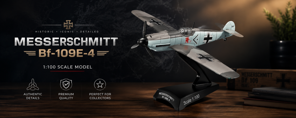 Messerschmitt Bf 109 “Adolf Galland” 3D Printed Model Kit – 1:87 Scale