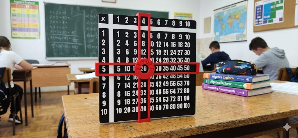 Multiplication Learning Board – Interactive Math Table