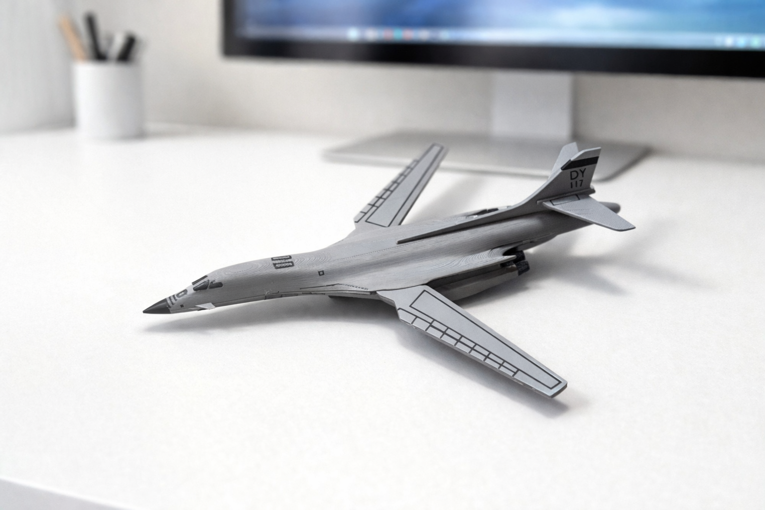 B-1 Lancer 3D Printed Aircraft Model Kit – Supersonic Bomber Edition