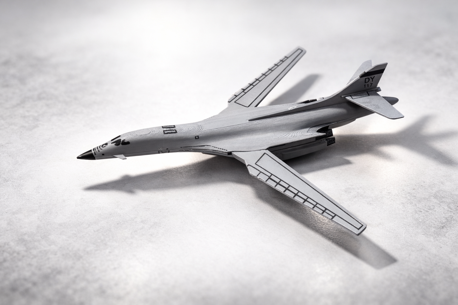B-1 Lancer 3D Printed Aircraft Model Kit – Supersonic Bomber Edition