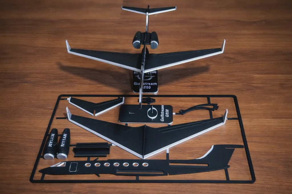 Gulfstream G550 3D Printed Model Kit