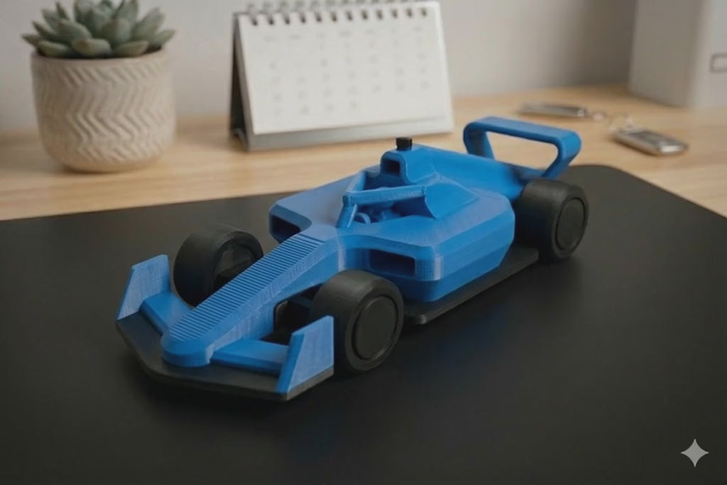 Mini Race Car Kit – 3D Printed Model Car