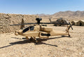 AH-64 Apache Helicopter 3D Printed Display Model – Military Attack Helicopter Edition