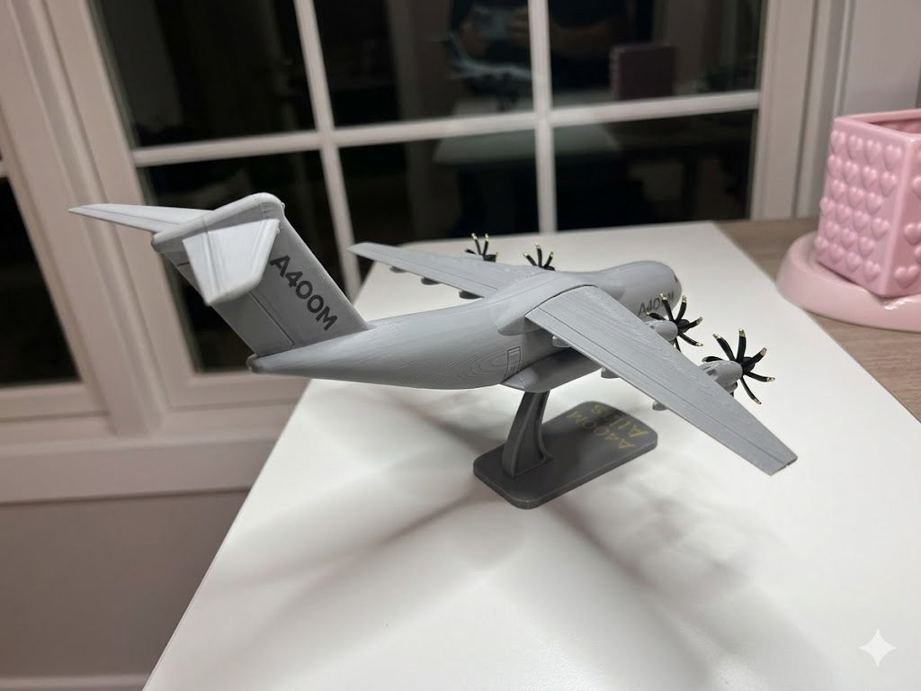 Airbus A400M Atlas 3D Printed Aircraft Model Kit – Military Cargo Plane Edition