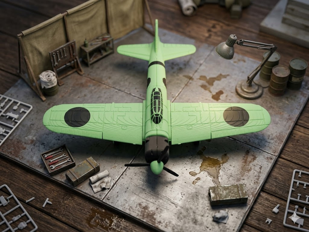 A6M Zero 3D Printed Aircraft Model Kit – WWII Japanese Fighter Edition