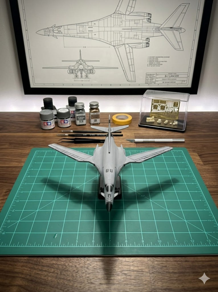 B-1 Lancer 3D Printed Aircraft Model Kit – Supersonic Bomber Edition